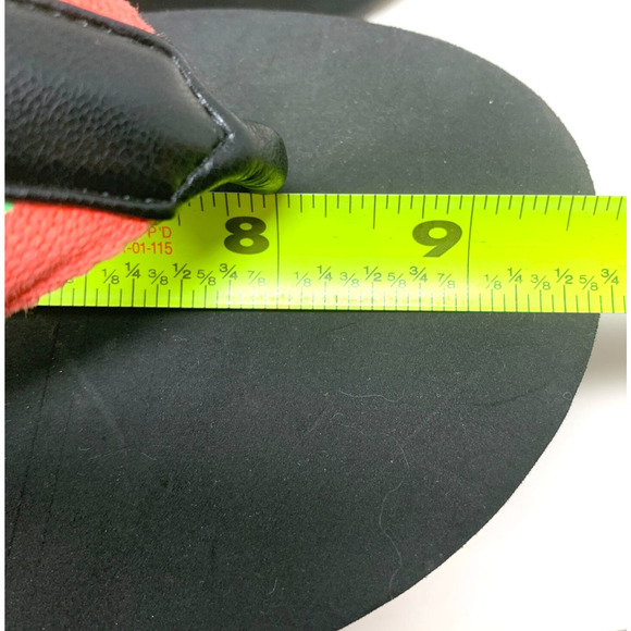 Simon Miller FOAMI Platform Sandals Black/Multi Stripe Thong Size 6.5 EU 36 NEW - Picture 10 of 10